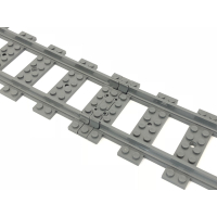 Rechte rails (1/16e deel)